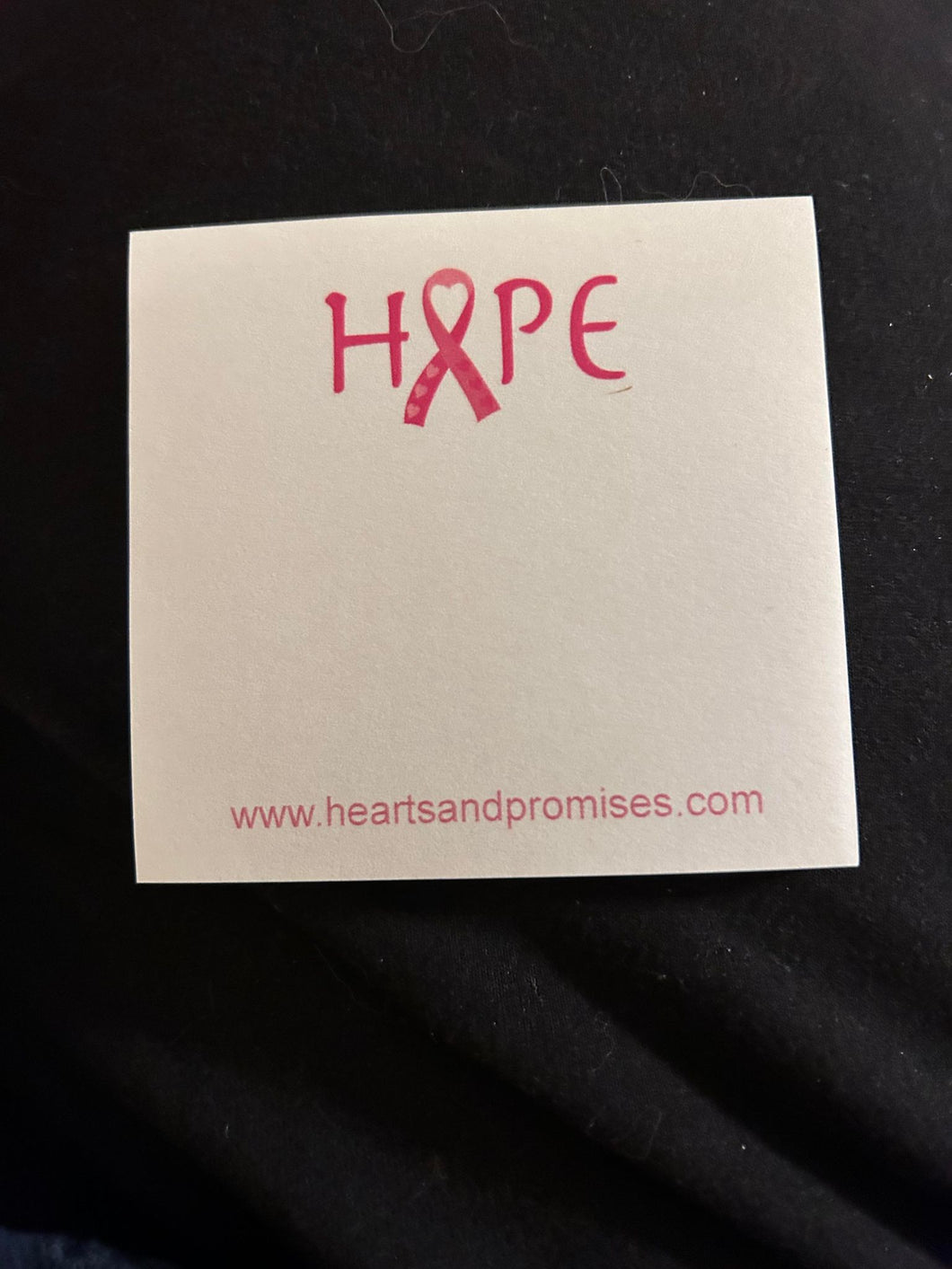 Hope post it notes