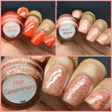 Load image into Gallery viewer, 14 Year Breast Cancer Survivor Trio