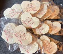 Load image into Gallery viewer, Hearts &amp; Promises Chocolate Scented air freshner