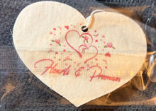 Load image into Gallery viewer, Hearts &amp; Promises Chocolate Scented air freshner