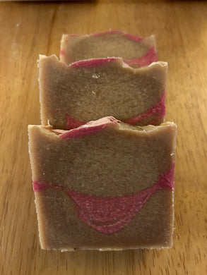 *5 BARS LEFT* Pink Sands Scented - Goats Milk Artisan Soap