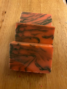 *3 BARS LEFT* Apple Cantaloupe Scented - Shea Butter Artisan Soap