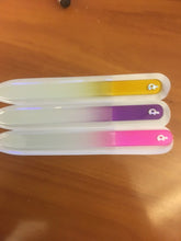 Load image into Gallery viewer, Full Size Signature Holographic Turtle Glass Nail Files