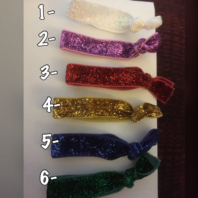 Christmas/Holiday/Winter Hair Ties