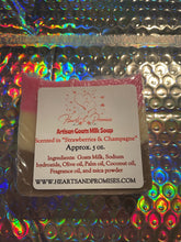 Load image into Gallery viewer, *LAST BAR* Strawberries &amp; Champagne - Goats Milk Artisan Soap
