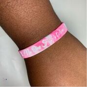 Load image into Gallery viewer, Silicone BCA bracelets - Pink tie dye